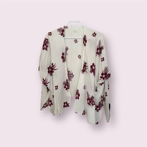 Garage Floral Kimono Cardigan